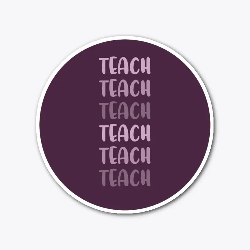 Teach- Purple