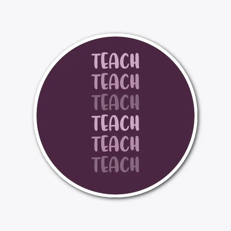 Teach- Purple